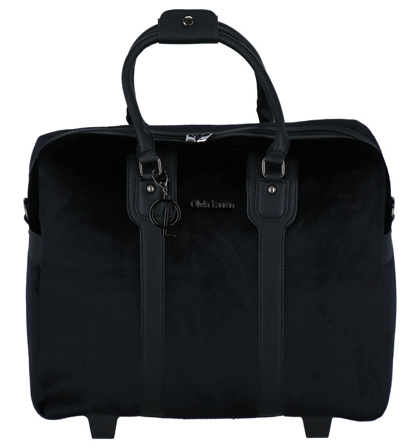 Olivia Lauren Wild Zwarte Trolley in kunstleer (300997)