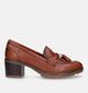 Pikolinos Llanes Mocassins avec talon en Cognac pour femmes (329618)