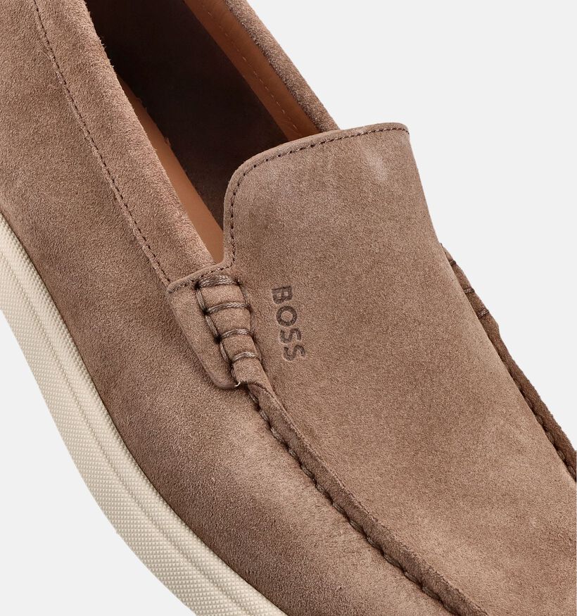 BOSS Sienne Loafers en Marron pour hommes (369005)