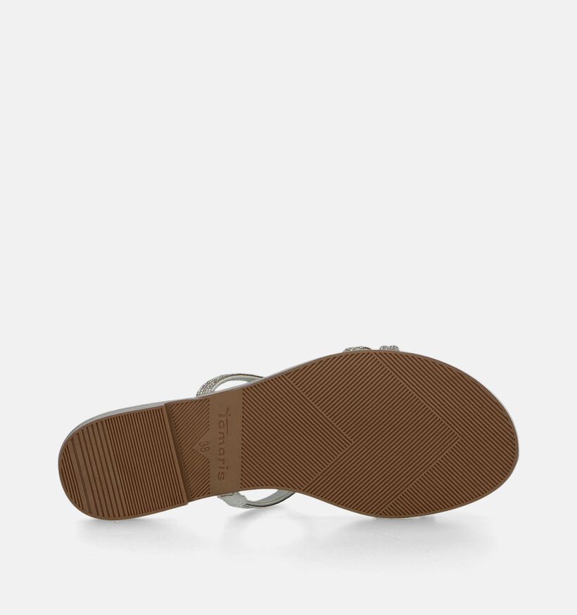 Tamaris Zilveren Slippers voor dames (338211)