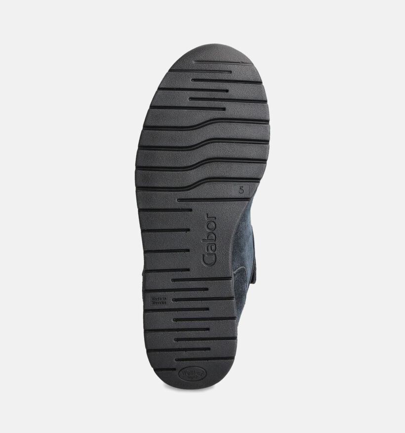 Gabor Donkerblauwe Rits-Veterschoenen voor dames (360298) - geschikt voor steunzolen