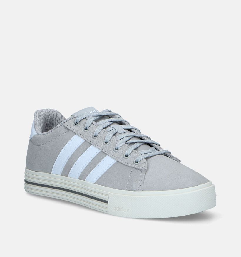 adidas Daily 4.0 Baskets en Gris pour garçons, hommes (343278)