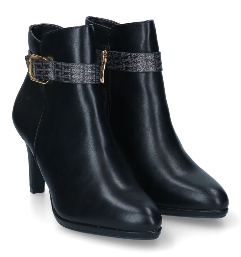Tamaris Bottines à talons en Noir en simili cuir (317341)