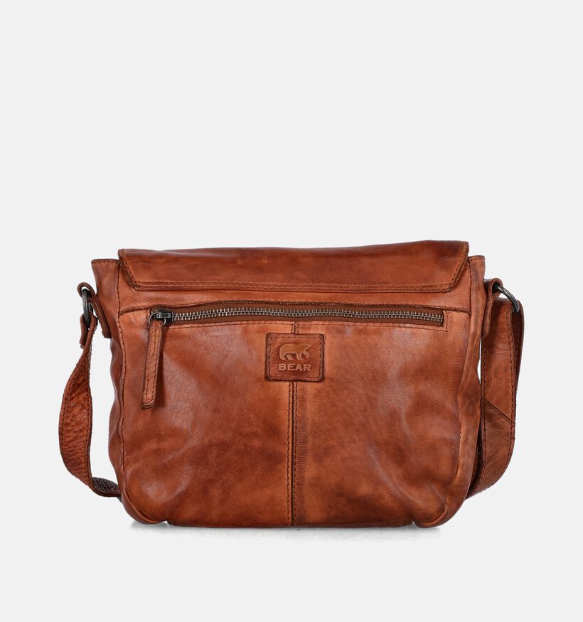Bear Design Sacs porté croisé en Cognac pour femmes (365868)