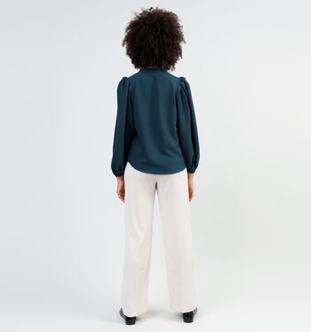 Sisters Point Blouses Bleu/Vert