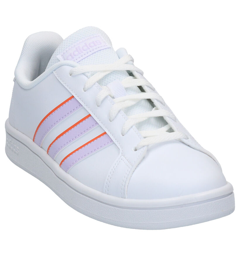 adidas Grand Court Base Baskets en Blanc pour femmes (341438)