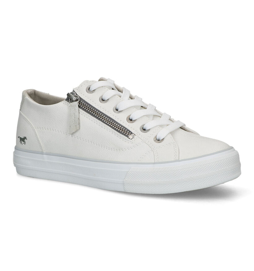 Mustang Witte Sneakers voor dames (320433)