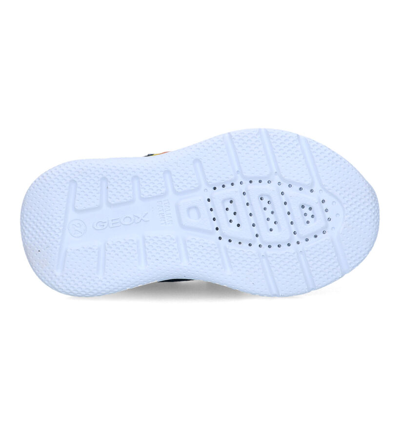 Geox Sprintye Baskets en Bleu pour garçons (321551) - pour semelles orthopédiques