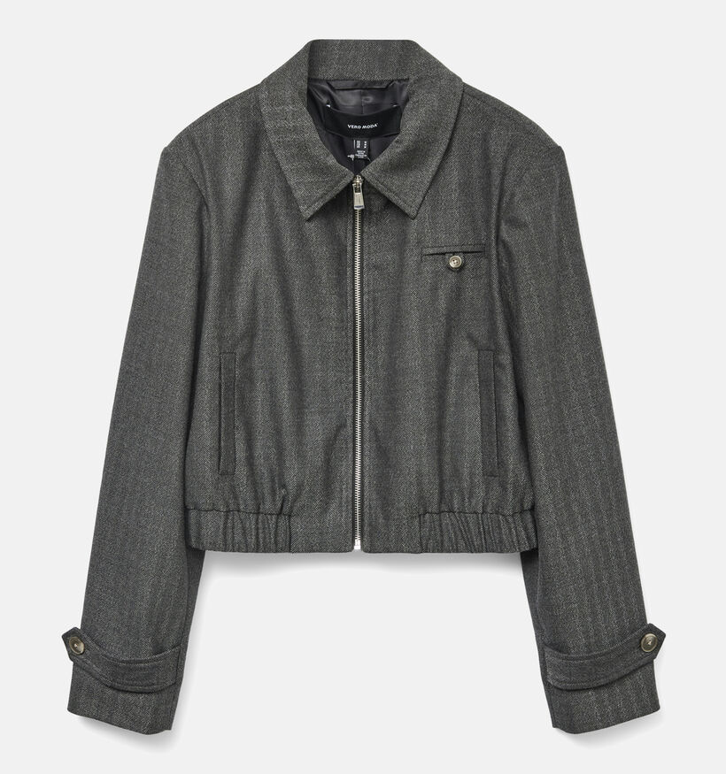 Vero Moda Emili Grijze Korte jas voor dames (354061)
