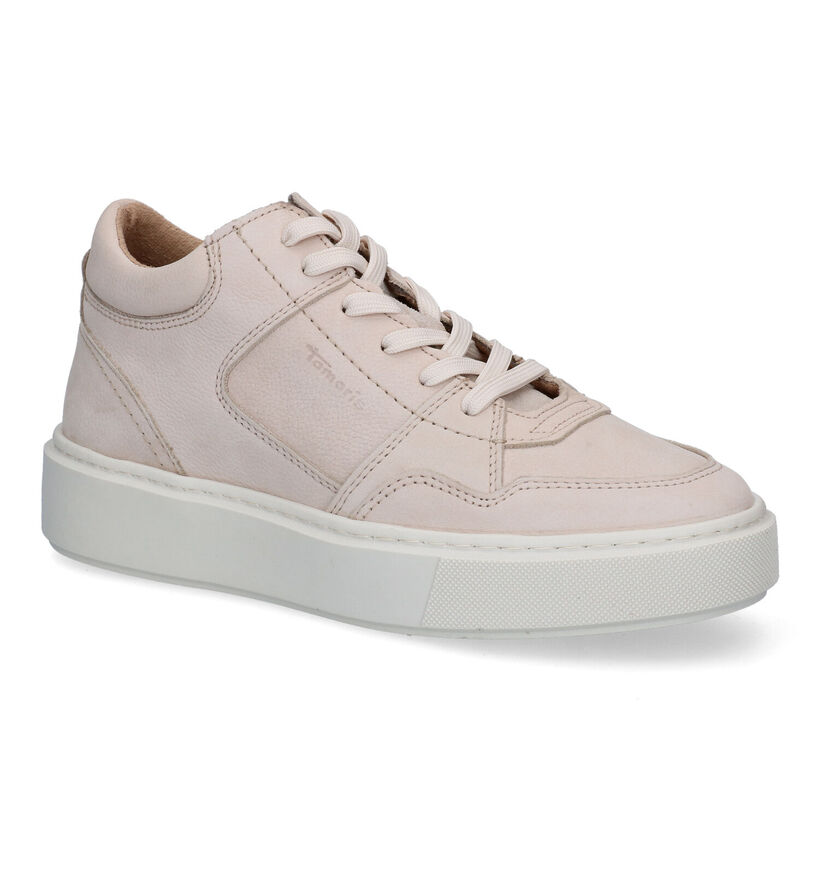 Tamaris Touch it Ecru Veterschoenen voor dames (312962)