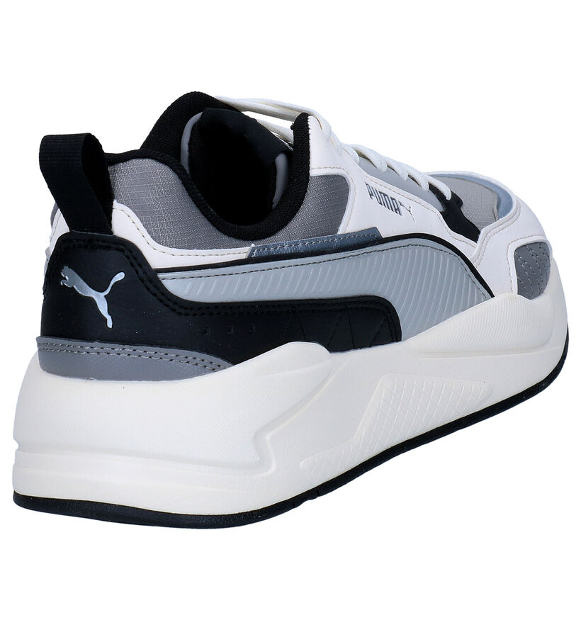 Puma X-Ray Baskets en Ecru en simili cuir (280797)