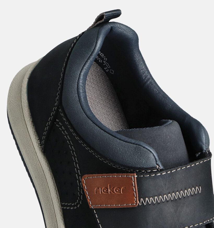 Rieker Donkerblauwe Velcroschoenen voor heren (355123) - geschikt voor steunzolen
