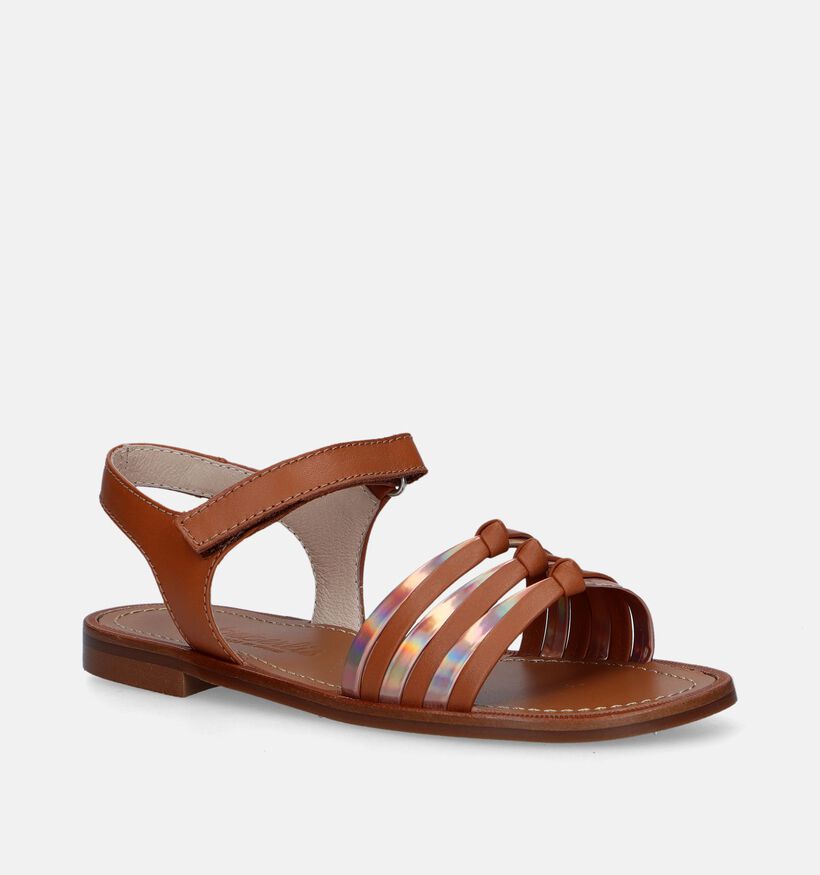 Beberlis Sandales en Cognac pour filles (338860)