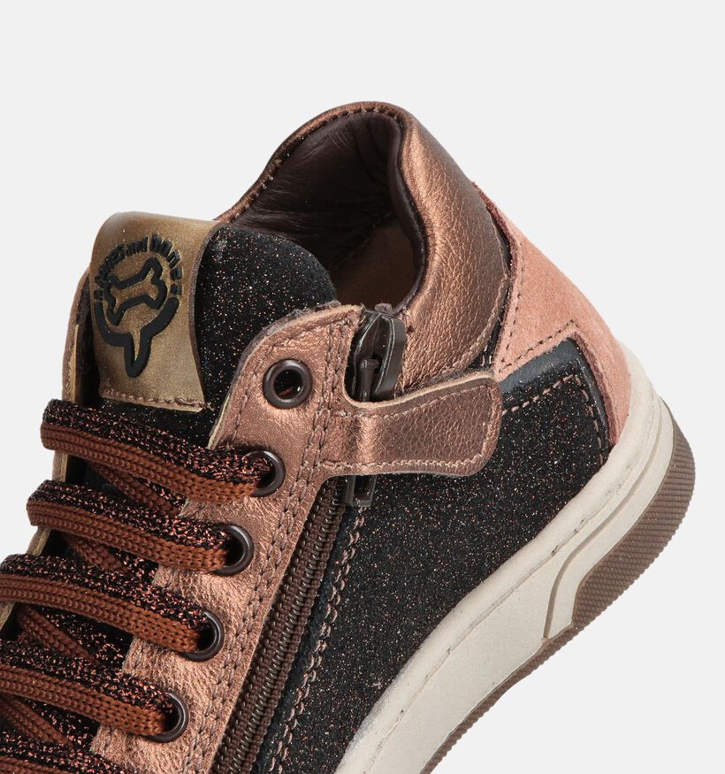 STONES and BONES Dayan Chaussures hautes en Marron STONES and BONES Dayan Chaussures hautes en Marron pour filles (362015) - pour semelles orthopédiques