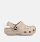 Crocs Classic Clog Nu-pieds en Beige pour filles, gar&ccedil;ons (371015)