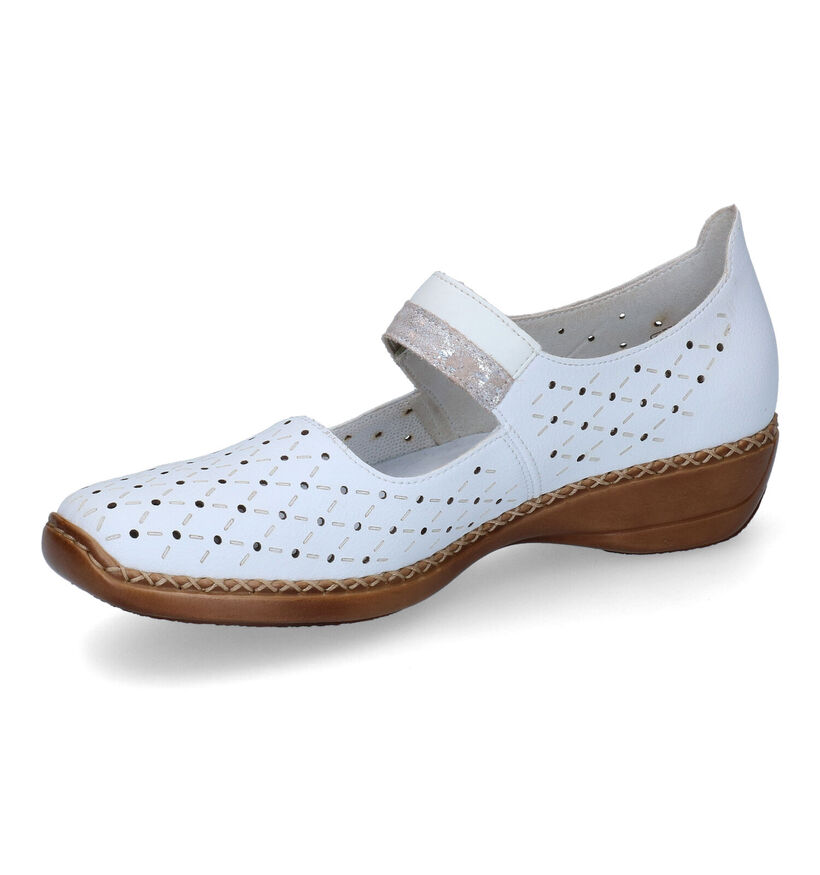 Rieker Chaussures confort en Blanc pour femmes (306781)