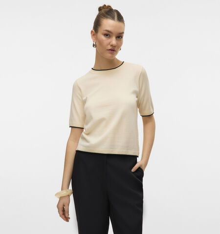 Vero Moda T-shirts Beige