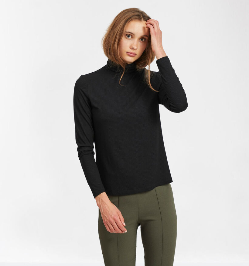 Vila Zwarte T-shirt Longsleeve (284890)