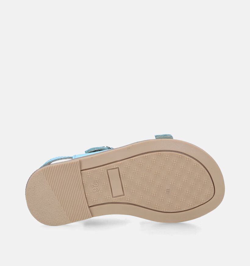 Milo & Mila Sandales en Bleu clair pour filles (340814)