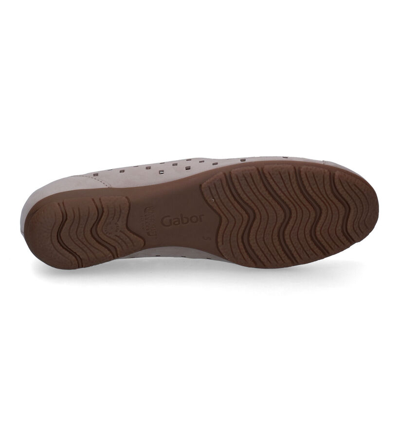 Gabor Hovercraft Ballerines en Bleu en nubuck (306618)