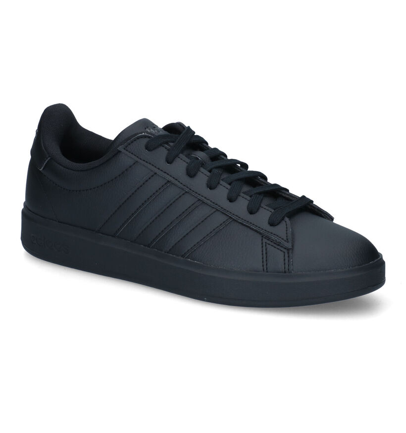 adidas Grand Court 2.0 Baskets en Blanc pour hommes, garçons (350086) - pour semelles orthopédiques
