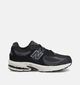 New Balance GC 2002 Baskets en Noir pour gar&ccedil;ons, filles (377306) - pour semelles orthop&eacute;diques