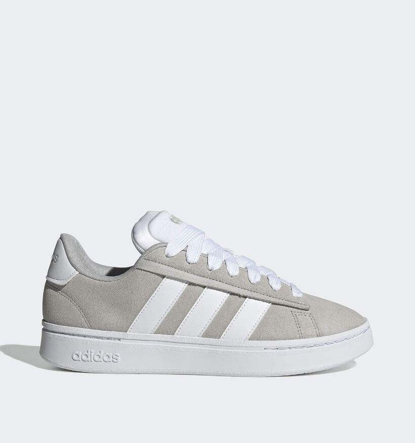 adidas Grand Court Alpha 00s Baskets basses en Gris pour hommes (357071) - pour semelles orthopédiques