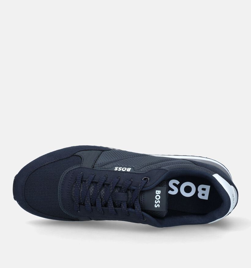 Boss Kai Runn Chaussures à lacets en Noir pour hommes (330894)