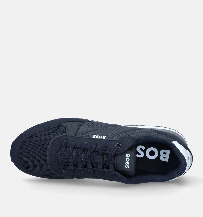 Boss Kai Runn Chaussures à lacets en Bleu pour hommes (330895)