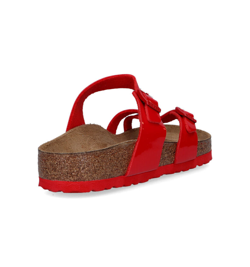 Birkenstock Mayari Rode Teenslippers voor dames (322651)