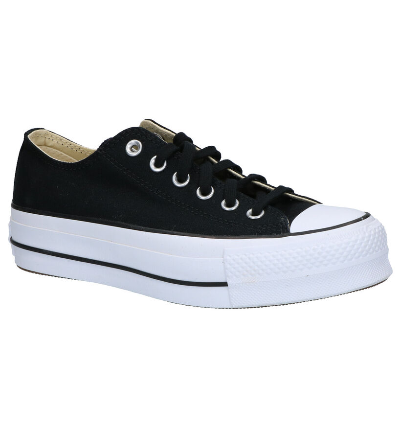Converse Chuck Taylor All Star Lift Zwarte Sneakers in stof (266476)