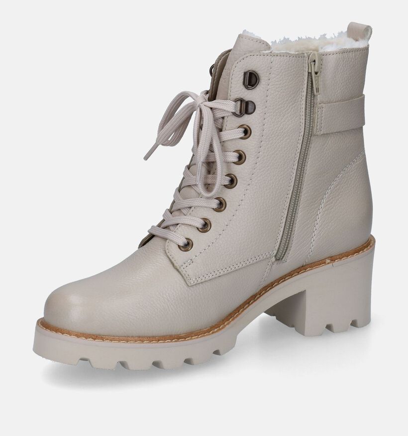 Remonte Ecru Boots voor dames (315729) - geschikt voor steunzolen