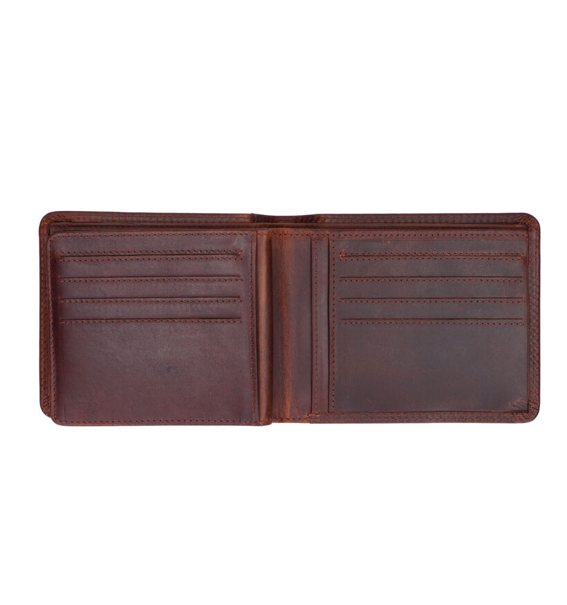 Maverick Portefeuille en Marron pour hommes (325672)