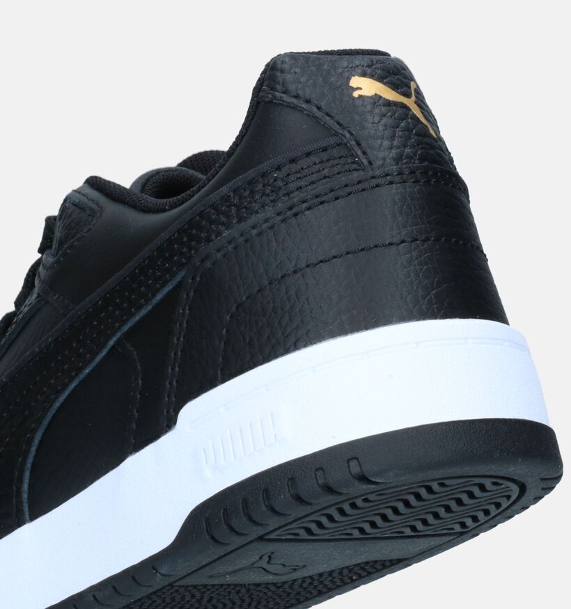 Puma Game Low Zwarte Sneakers voor jongens (326364)