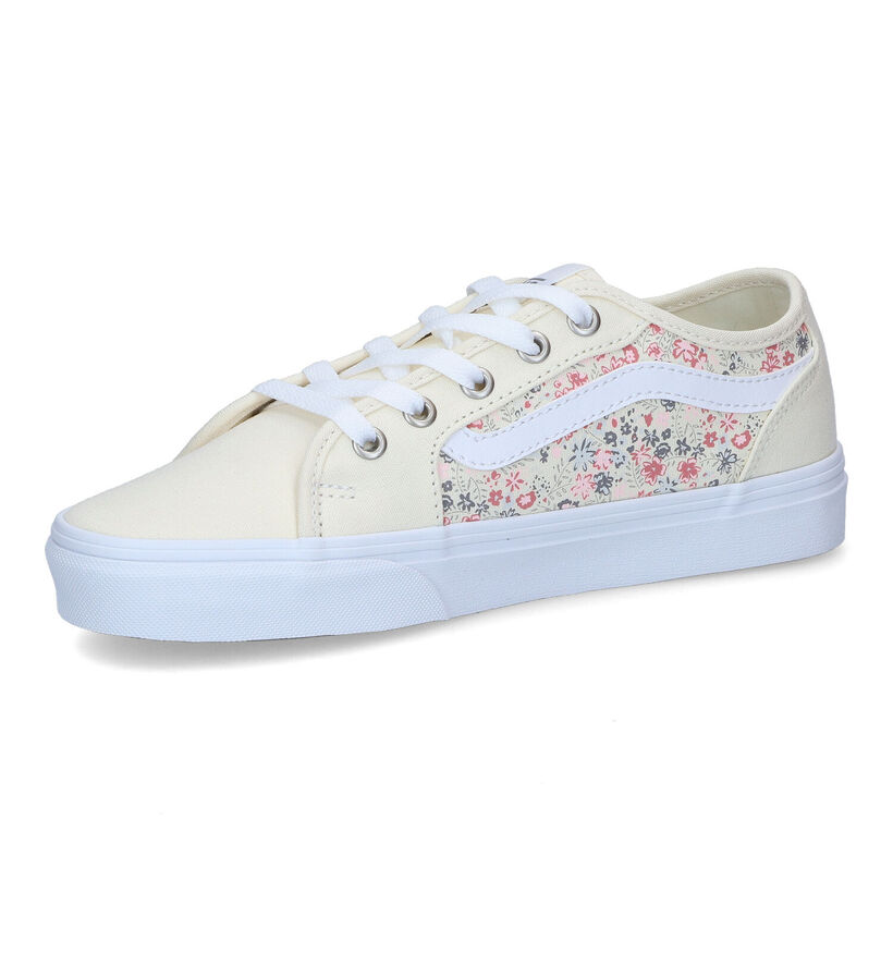 Vans Filmore Decon Baskets pour skate en Naturel pour femmes (351338)