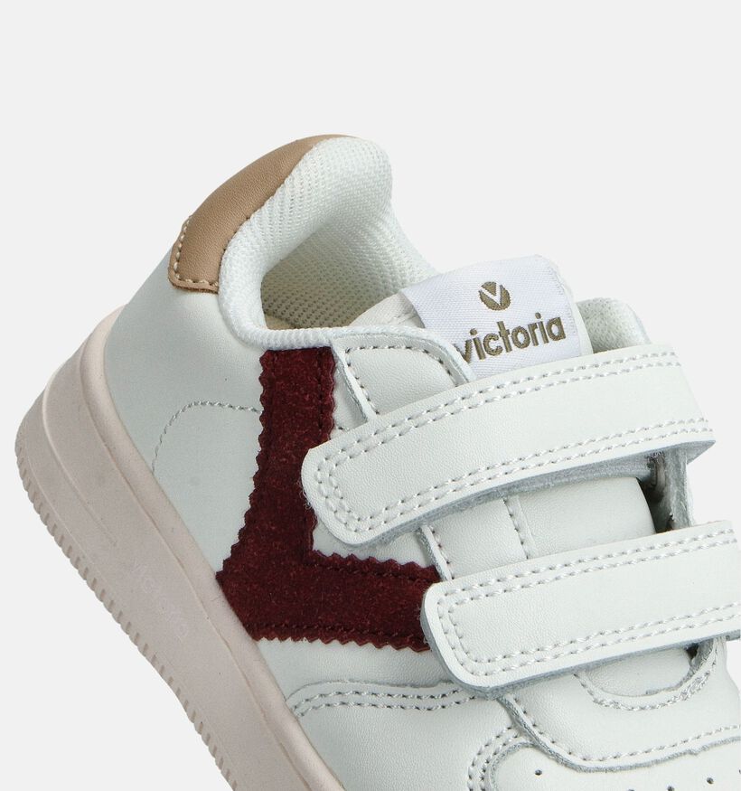 Victoria Witte Velcroschoenen voor meisjes, jongens (378894)