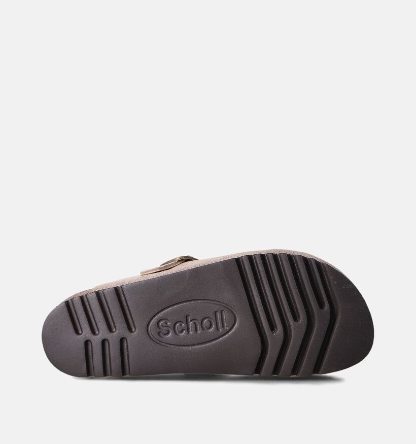 Scholl Fae New Slippers Taupe voor dames (357571)