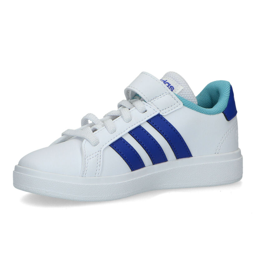 adidas Grand Court 2.0 Witte Sneakers voor jongens, meisjes (318943)