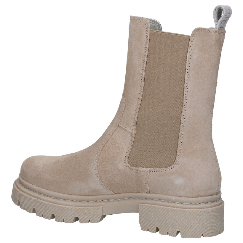 Bullboxer Beige Boots in nubuck (292716)