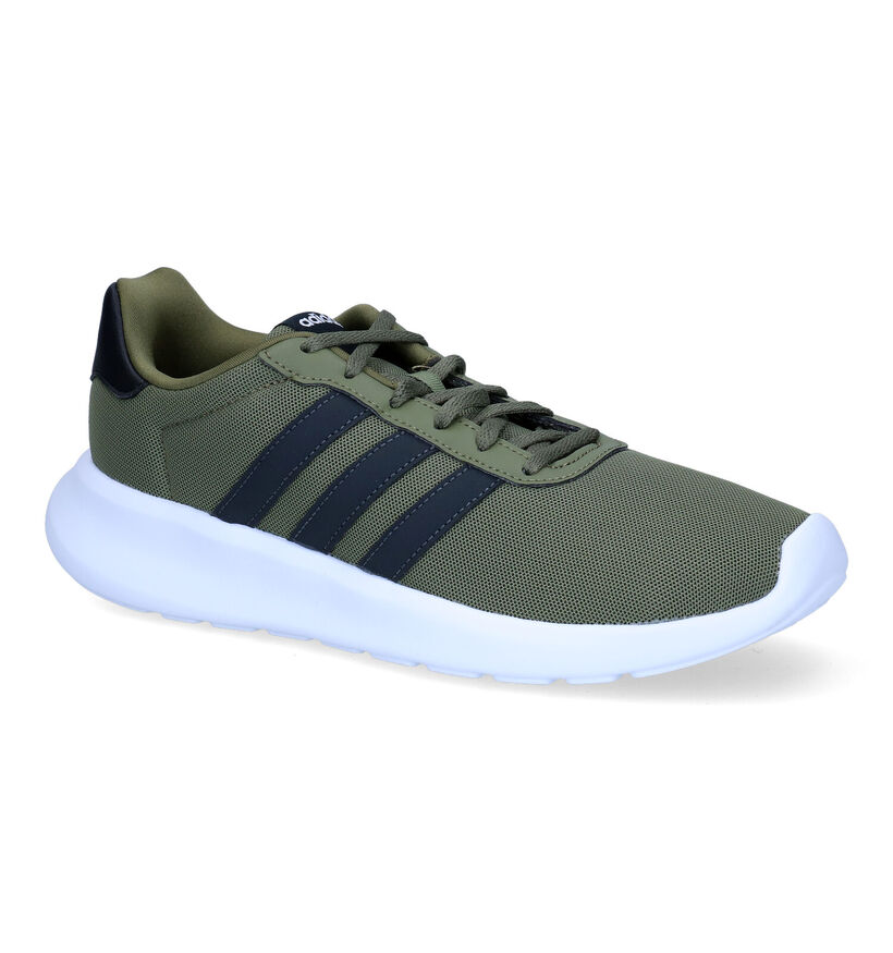 adidas Lite Racer Baskets en Noir en textile (308510)