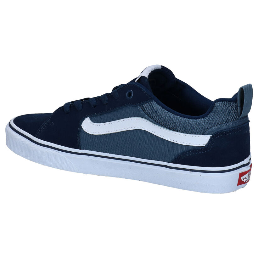 Vans Filmore Baskets de skate en Vert Kaki pour hommes (337037)