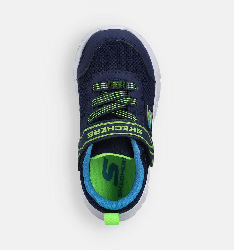 Skechers Comfy Flex Blauwe Sneakers voor jongens (366297)