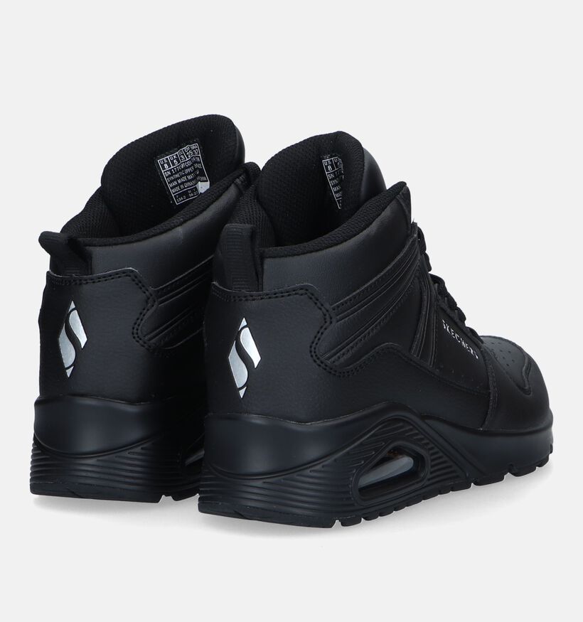 Skechers Uno Baskets en Noir pour femmes (328050)
