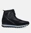 Gabor OptiFit Zwarte Sneakers in daim (331147)