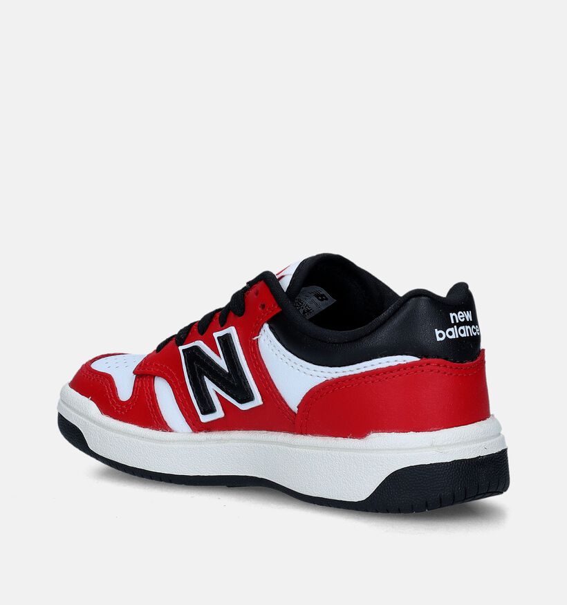 New Balance PSB480 Rode Sneakers voor jongens, meisjes (343126)