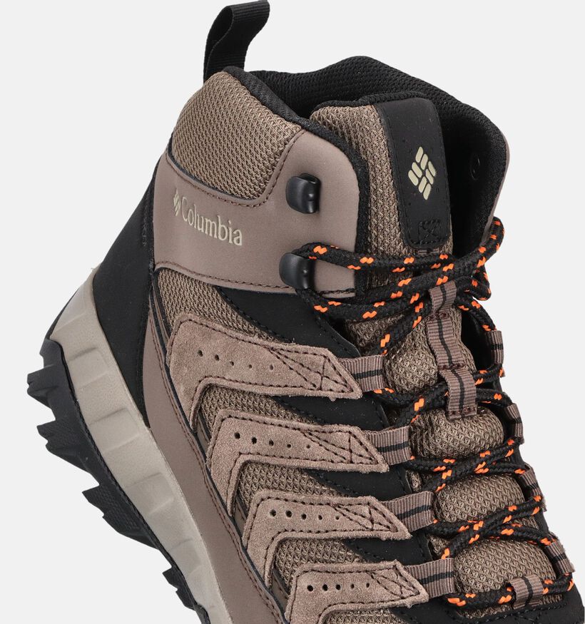 Columbia Strata Trail Bruine Wandelschoenen voor heren (369725) - geschikt voor steunzolen
