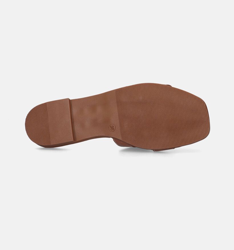 Oh My Sandals Zwarte Platte Slippers voor dames (357760)