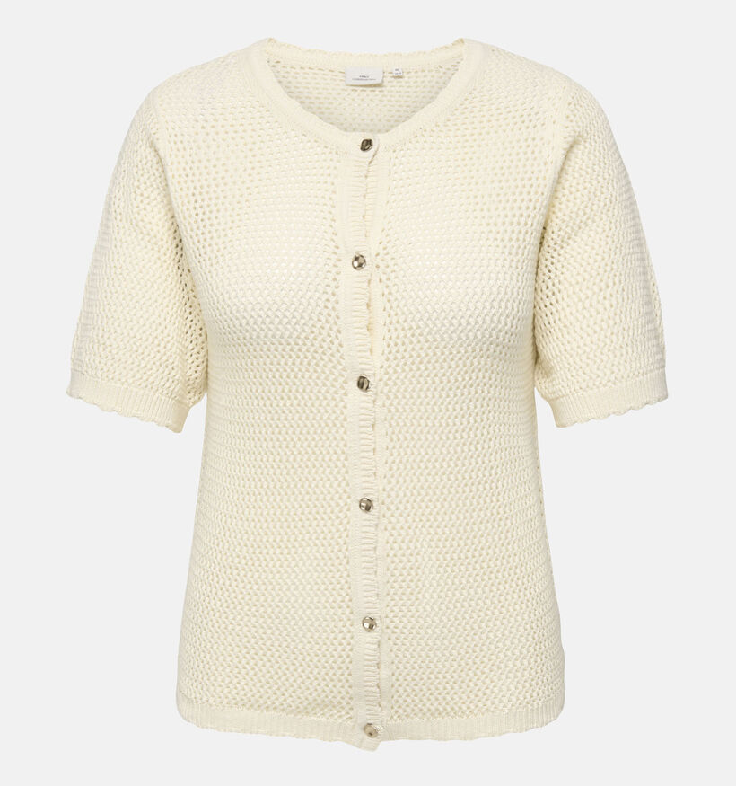 ONLY Carmakoma Paula Beige Cardigan voor dames (358230)
