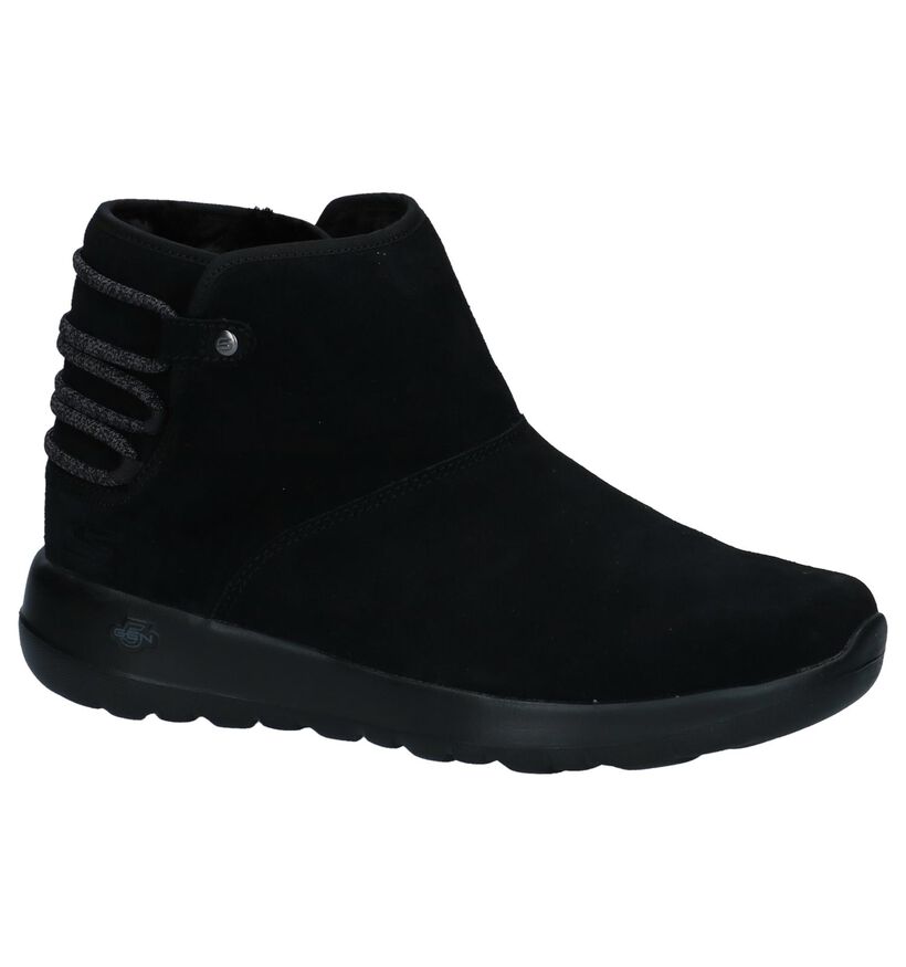 Skechers On-The-Go Bottillons en Noir en daim (225932)