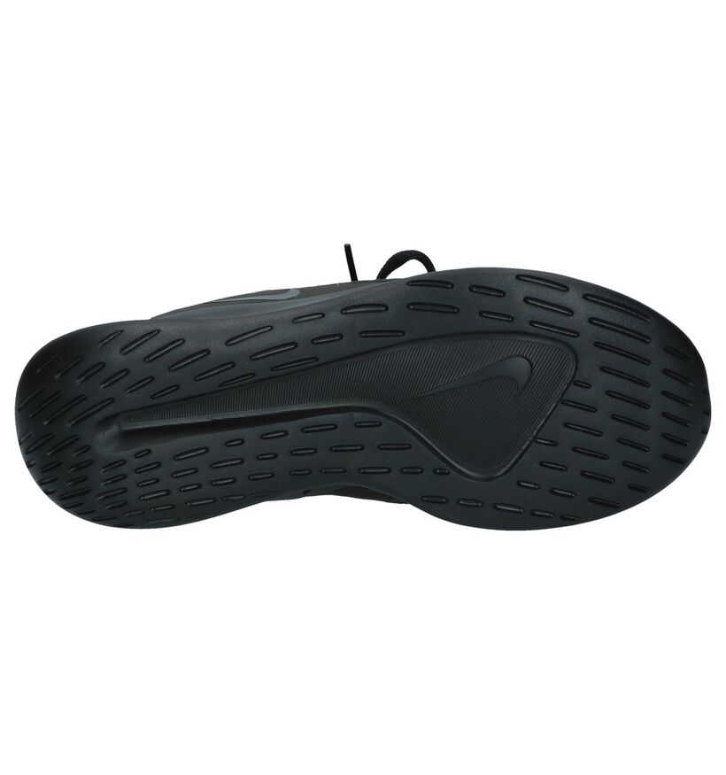 Nike Baskets basses en Noir en textile (238325)